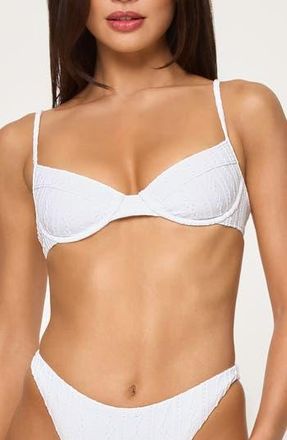L*Space Missy Underwire Bikini Top in White at Nordstrom Rack, Size X-Small