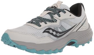 Saucony Womens Excursion Tr16 Gore-tex Trail Runners, Fog/Rainfall, 8 Wide