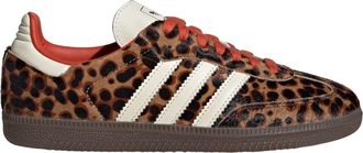 adidas Originals Adidas Samba OG Womens Sneaker, Core Black/Preloved Red/Cream White, 9.5