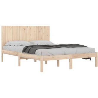 vidaXL Vidaxl - Estructura De Cama Sin Colch&oacute;n Madera Maciza De Pino 200x200 Cm