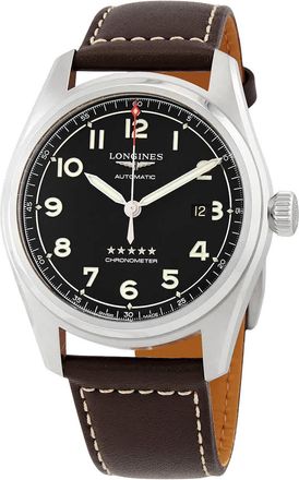 Longines Spirit Automatic Black Dial Mens Watch L3.811.4.53.0
