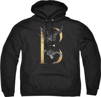 Gildan Batman B Adult Pull Over Hoodie / Hooded Sweatshirt