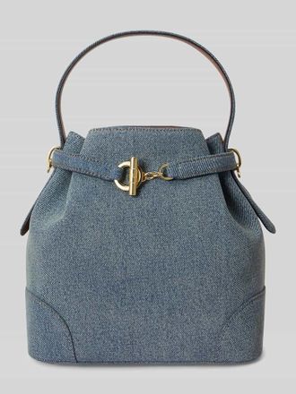 Lauren Ralph Lauren Henkeltasche aus Denim in Blau, Gr&ouml;&szlig;e 1