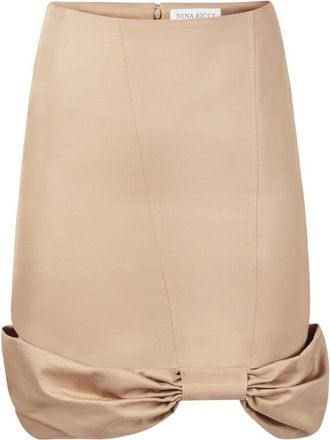 Nina Ricci Dames, Rokken, Beige, Maat: L Katoen
