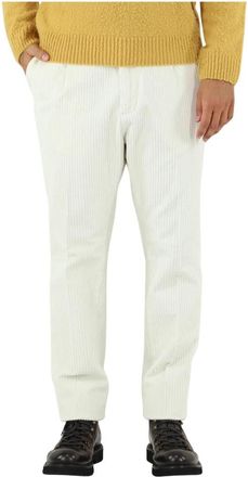 Cruna Mitte Broek - Heren - Straight fit broeken - Wit - S - Katoen - Broeken