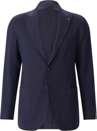 Tagliatore Blazers - Heren - Blazers - Blauw - M - Wol - Jassen