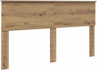 vidaXL Headboard with Headboard Artisan Oak 160 cm Engineered wood vidaXL