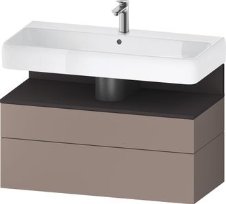 Duravit Duravit - Qatego Meuble Sous-lavabo, 1 Tiroir Et 1 Tiroir
