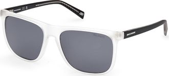 Skechers SE6290 Polarized 26D Mens Sunglasses White Size 56