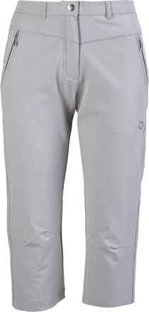 Deproc 3/4-Hose DEPROC ACTIVE KENORA PIRATE WOMEN, Damen, Gr. 34 (XS), Normalgr&ouml;ssen, grau (hellgrau), 97% Polyester; 3% Elastan, Hosen 3/4-Hose, auch in Gro