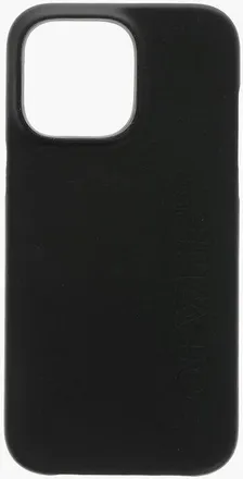 Off-white Leather BOOKISH Cover for iPhone 14 Pro with Tone-on-Tone Lo size One