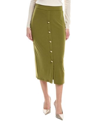 Joseph Ribkoff Solid Midi Skirt