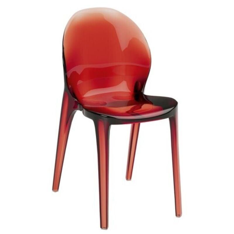 Stones Ruby Sedia in policarbonato per soggiorno e sala da