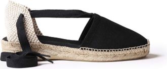 Toni Pons Womens Vegan Espadrille in Fabric - Grecia Black, 38 EU - 5 UK
