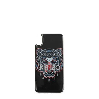 Kenzo H&uuml;lle f&uuml;r IPhone Xs Max M&auml;nner PVC Schwarz
