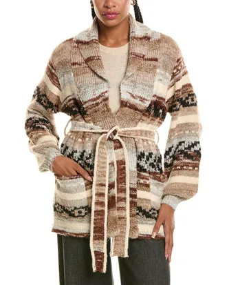 Stella + Lorenzo Knit Terry Coat
