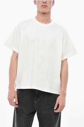 Bottega Veneta Crewneck T-Shirt with Striped Details size L