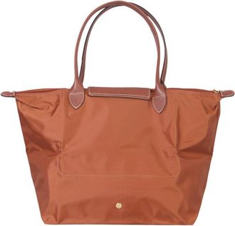 Longchamp Womens Shoulder Bag Le Pliage Brown