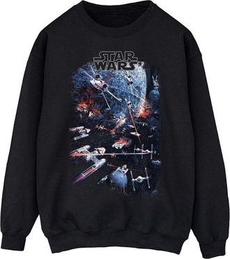 Star Wars Heren Universe Battle Sweatshirt (Zwart)