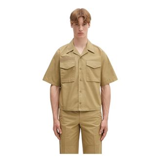 Helmut Lang Heren, Overhemden, Beige, Maat: M