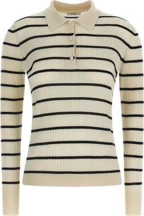 Max Mara Tops, Dames, Veelkleurig, L, Kasjmier, Mxpgitano Polo Shirt