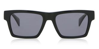 Versace VE4445 Polarized GB1/81 Mens Sunglasses Black Size 54