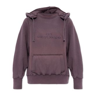 Maison Margiela Dames, Sweatshirts & Hoodies, Paars, Maat: XS Katoen