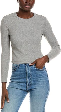 perfectwhitetee Perfectwhitetee Ribbed Structured T-Shirt