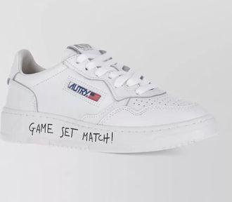 Autry leather low-top sneakers