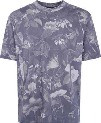 Emporio Armani Heren, Tops, Grijs, Maat: M