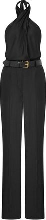 Moschino Black Halterneck Jumpsuit