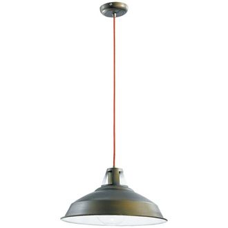 Netlighting BOGOTA Dome Pendant Ceiling Light Anthracite 39x20cm in Bronze | Size: 39x20 cm