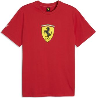 Puma T-shirt Scuderia Ferrari ColouRosso Shield da uomo, Accessori, XXL