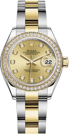 Rolex Lady Datejust Champagne Diamond Dial Automatic Watch 279383CDO