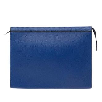 Louis Vuitton Pre-owned Clutches, female, Blue, Size: ONE SIZE Pre-owned Voyage MM