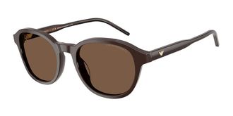 Emporio Armani EA4247U 625573 Mens Sunglasses Brown Size 51