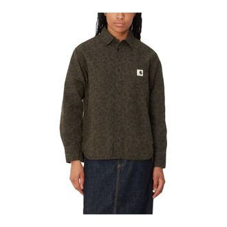 Carhartt Work in Progress Dames, Blouses & Shirts, Bruin, Maat: XS Katoen