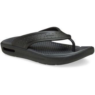 Crocs InMotion Flip Mens Black Sandals - Size UK 11