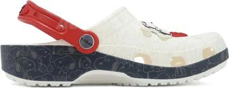 Crocs x Peanuts Classic Snoopy klompen - Wit
