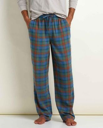 Toad & Co Mens Shuteye Pant in Dark Roast Tonal Madras at Nordstrom, Size Small