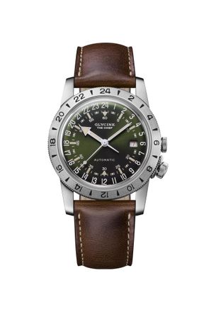 Glycine GL0410 Mens Airman Watch - Silver - One Size