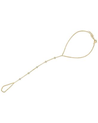 Sabrina Designs 14K 0.11 Ct. Tw. Diamond Hand Chain Bracelet