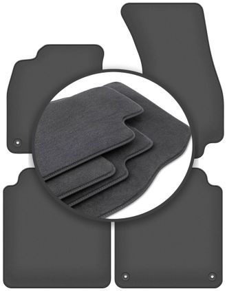 OEM Alfombrillas Premium Para Audi A8 D5 Long (2017-2022)