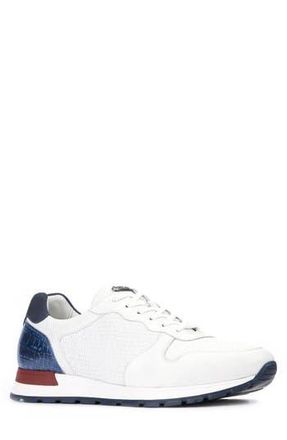 Carlos By Carlos Santana Hazel Snake Print Sneaker in White at Nordstrom Rack, Size 10.5