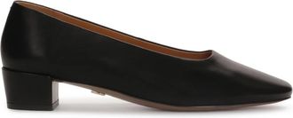 Kazar Minimalistische zwarte pumps - Dames - Pumps - Zwart - 41 EU - Leer - Schoenen
