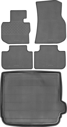 OEM Juego De Alfombrillas De Goma Para Coche Y Alfombrilla Para Maletero Para Bmw X4 G02 Suv Del 2018