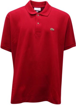 Lacoste Heren, Tops, Rood, Maat: 2XL