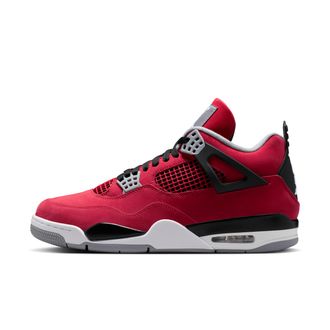 Nike Jordan Mens Air Jordan 4 Toro Shoes in Red | FQ8138-600