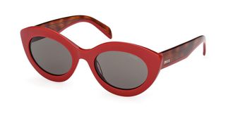 Pucci Emilio Pucci EP0203 66A Womens Sunglasses Red Size 53