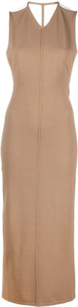 Khaite The Teri Midi Dress - Womens - Polyester/Viscose